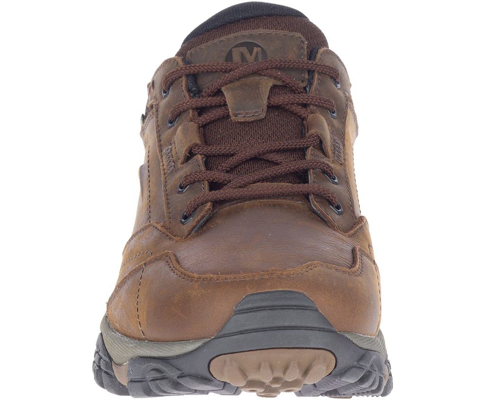 Tenis Homem - Merrell Moab Adventure Lace Waterproof - Marrom - GTC806523